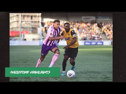 HIGHLIGHTS | Maidstone United 1-1 Yeovil Town