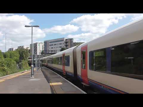 South Western Railway Class 444 043-444 027 Departure Bournemouth for London Waterloo