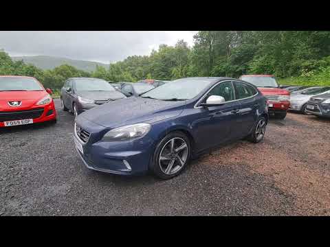 2014 Volvo V40 D2 R Design 5dr. Free tax and high spec hatch. Review, virtual viewing and start up.