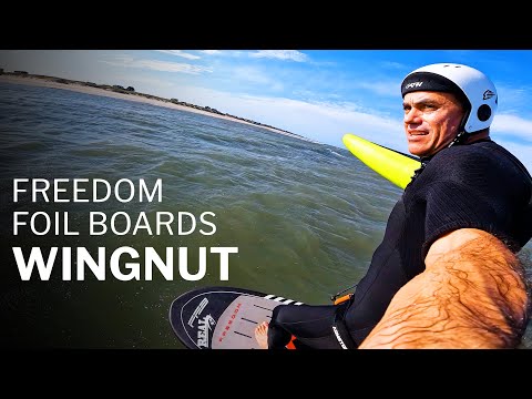Freedom Foil Boards Wingnut review with Foil The World
