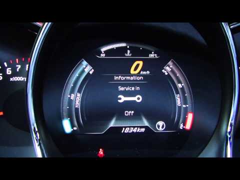 KIA pro_cee’d GT. Modelo 2013. Instrumentación