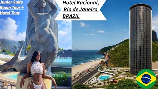 INSIDE HOTEL NACIONAL RIO 2025 || JUNIOR SUITE ROOM + HOTEL TOUR || SÃO CONRADO 