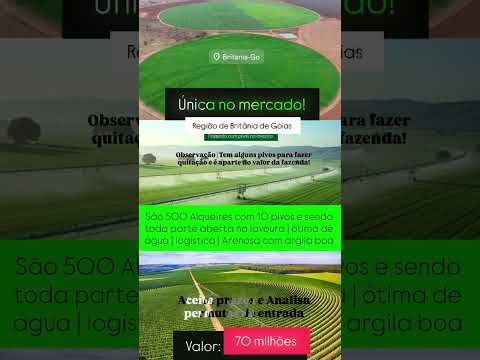 500 alqueires em Britânia GO | whatsapp 62 99373-6407