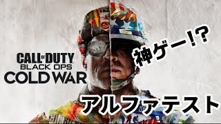 神ゲー！？CoD:BOCWアルファテスト【Call of Duty®: Black Ops Cold War】