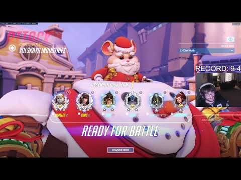HARBLEU + GURU! INSANE HAMMOND GAMEPLAY OVERWATCH SEASON 32 TOP 500
