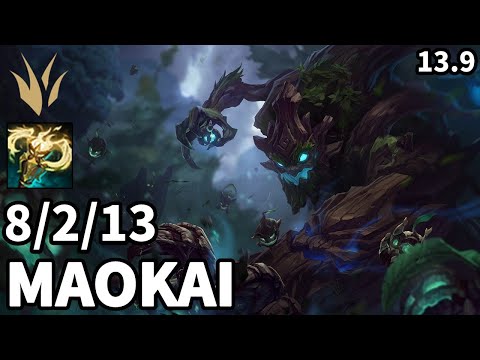 Maokai Jungle vs Kha'Zix - EUW Master | Patch 13.9