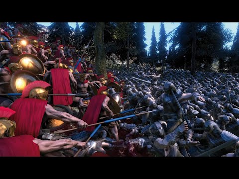 SPARTANS VS VIKING BESERKERS - UEBS MOD - Ultimate Epic Battle Simulator