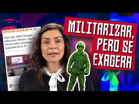 👩🏻🤥 "Militarizar, pero se exagera" - #VILCHISMOSA