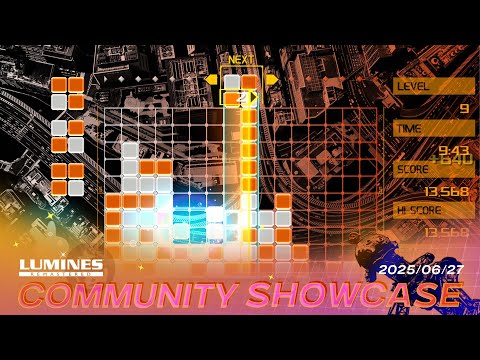 Lumines Remastered 7-Year Anniversary Community Showcase