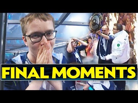 TI7 Champions Team Liquid FINAL MOMENTS on Main Stage [LIVE] - Dota 2