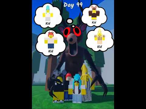 Taming the Deer 🦌 Roblox #99nightintheforest #roblox #skibiditoilet