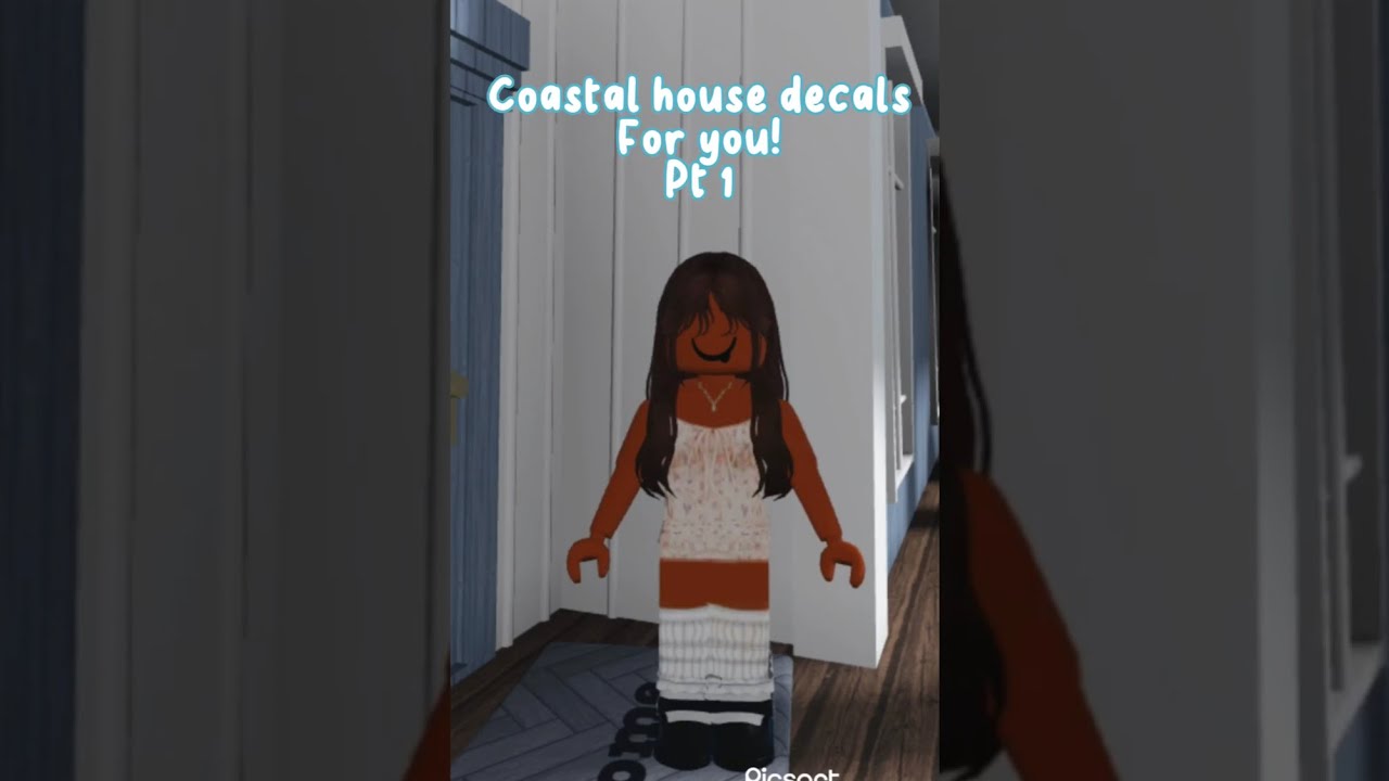 coastal bloxburg decals for you! (made by me)