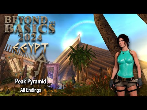 TRLE Beyond the Basics (BtB2024) - Peak Pyramid All Endings Walkthrough 100%