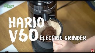 HARIO V60 Electric Coffee Grinder (EVCG-8B-E) - відео 3