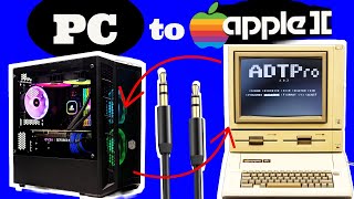How to Transfer Software from a PC to an Apple II for under $10  | ADTPro Complete Guide