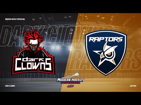 MH SUPERLIGA 2025/2026 9. kolo RAPTORS vs DARK CLOWNS 2:0 - celý zápas