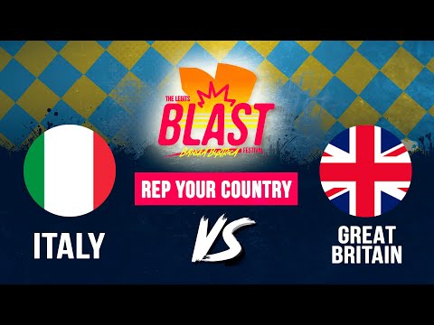 Italy vs Great Britain I Top 16  Rep Your Country I The Legits Blast 2023