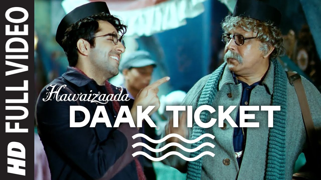 Daak Ticket Jaari Hogi Lyrics  | Hawaizaada | Mithun Chakraborty, Ayushmann Khurrana | Mohit Chauhan & Javed Bashir | Rochak Kohli
