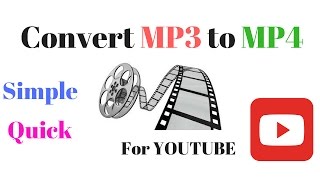 Convert MP3 to MP4 Online