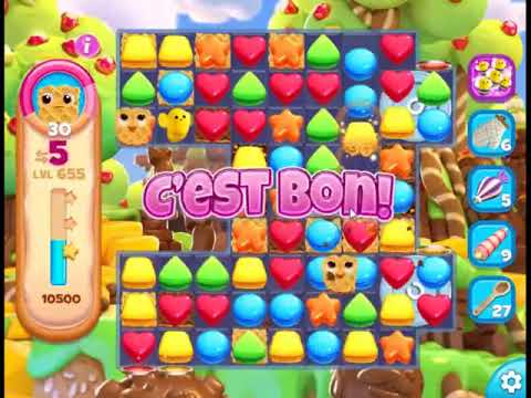 Cookie Jam Blast Level 655 - NO BOOSTERS 🍪 | SKILLGAMING ✔️