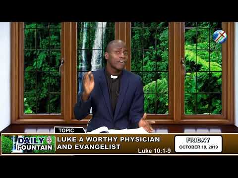 DAILY FOUNTAIN OF OCTOBER 18, 2019 - REV'D CANON MONDAY BENSON AFAKERETA