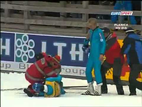 Planica 2005 - Janne Ahonen 240m Fall