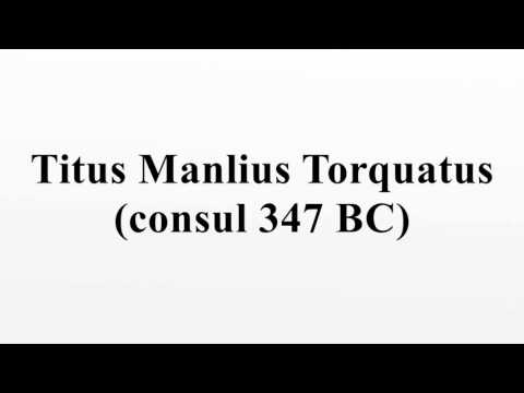 Titus Manlius Torquatus (consul 347 BC)