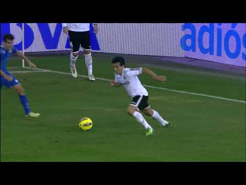 La Liga | Todos los goles del partido Valencia CF-Rayo Vallecano (0-1) | 16-12-2012 | J16