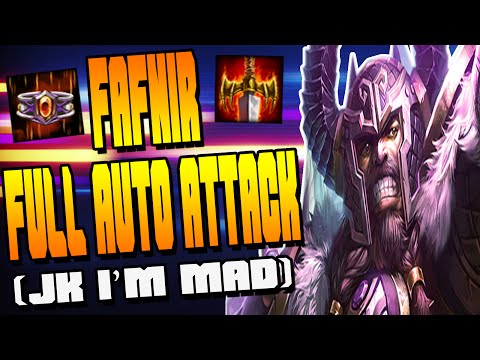 Smite: Fafnir Siege Gameplay - Auto Attack Build - My Dreams Have Been Crushed.