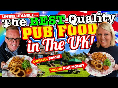 The BEST QUALITY PUB FOOD in The UK at a PRICE not seen for DECADES!