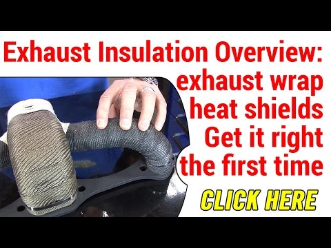 Heatshield Products Exhaust Wraps and Header Shields