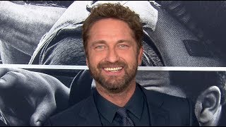 Gerard Butler, 50 Cent, & OShea Jackson Jr at the Den of Thieves Premiere video