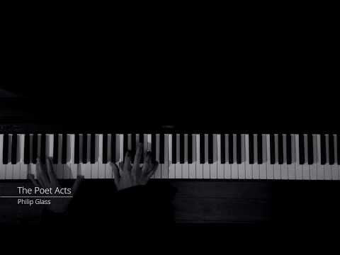 Philip Glass - The Poet Acts - piano (The Hours)