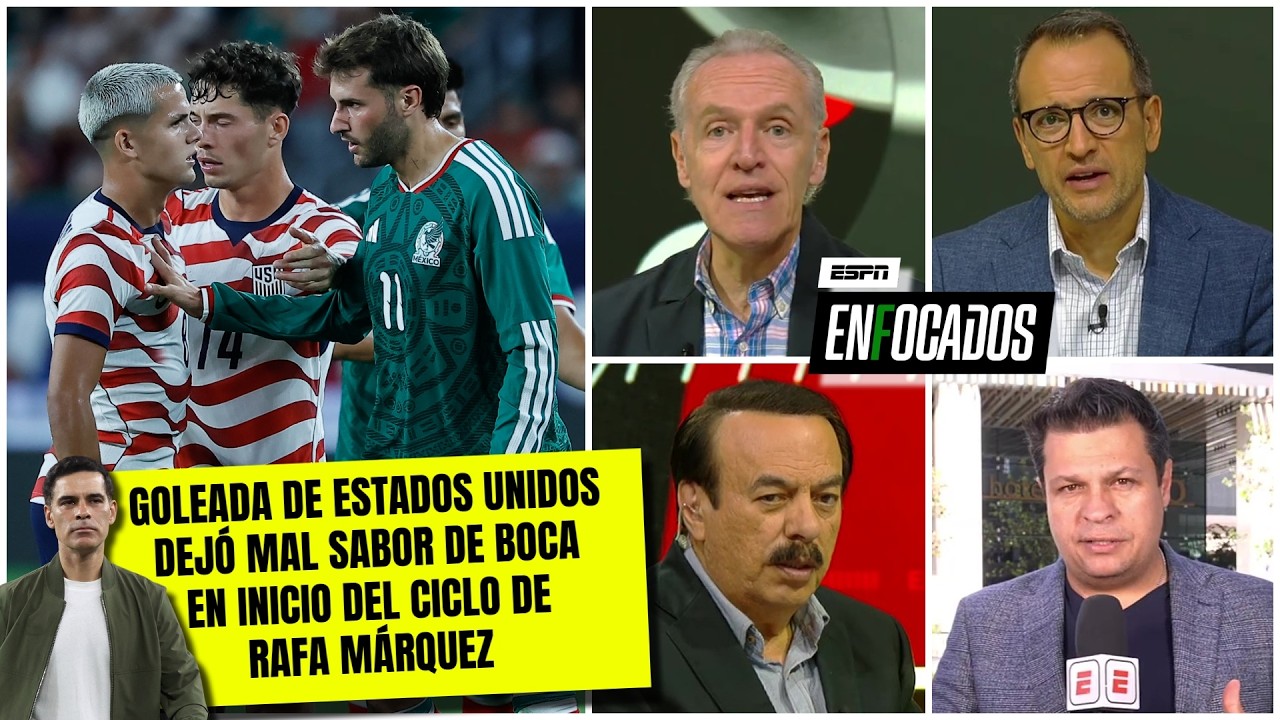 MÉXICO urgido de TRIUNFO CONVINCENTE ante CHILE para dar CALMA a PROCESO de RAFA MÁRQUEZ | Enfocados