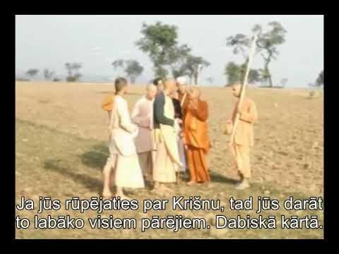 Prabhupada 0675 Bhakta ir Žēlatsības Okeāns  Viņš Vēlas Izplatīt Žēlastību