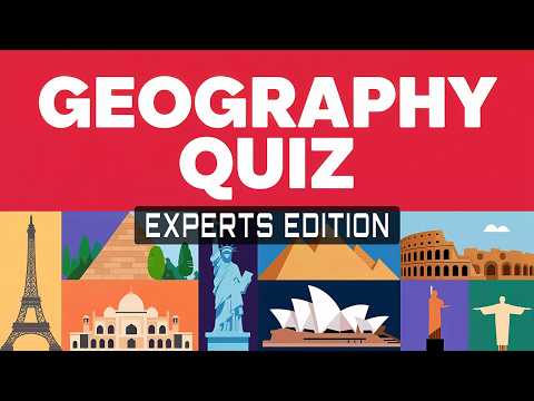 Hard Geography Quiz - How Many Can You Answer? #quiz  #trivia #geographyquiz