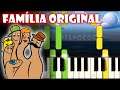 Família Original 3 Palavrinhas Tutorial De Piano Karaoke