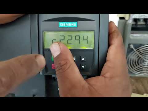 SIEMENS 420|   All Parameter Setting ( MICROMASTER 420 )  Settings 10HP 7.5kw |Simans 420