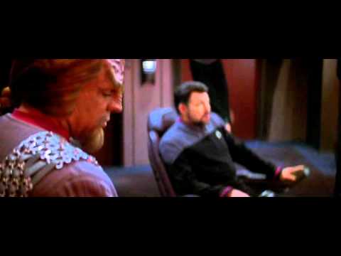 Picard and Data Escape the Scimitar!