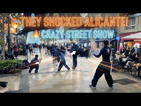 They SHOCKED Alicante! 😱🔥 Crazy Street Show