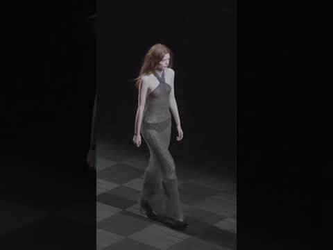 🔥Ann Demeulemeester AW 2023 Makeup @kamchristopher Model @louise.robert #pfw  #facesbychristopherkam