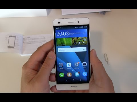 Setting up the Huawei P8 Lite and first impressions