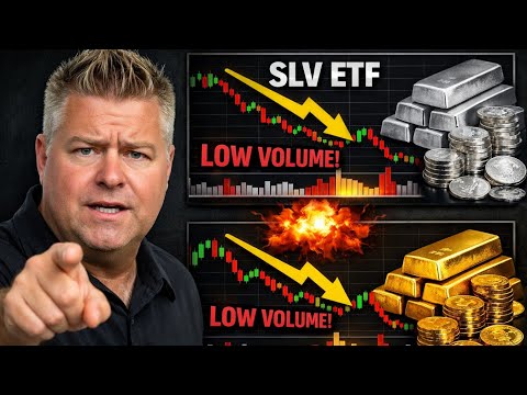 SLV and GLV volume drops as Silver price struggles