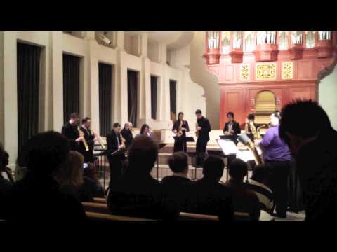 La Boda de Luis Alonso by Gerónimo Giménez (Kenneth Tse and UIowa Saxophone Ensemble)