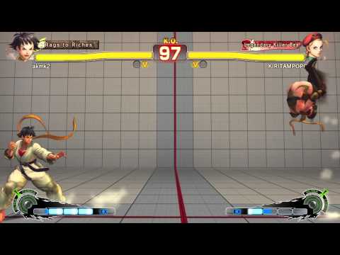 SSF4AE Ranked Asia: akmk2 (Makoto) VS KIRITAMPOPO (Cammy)