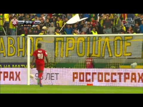 Magomed Musalov's goal. Anzhi vs FC Mordovia | RPL 2015/16