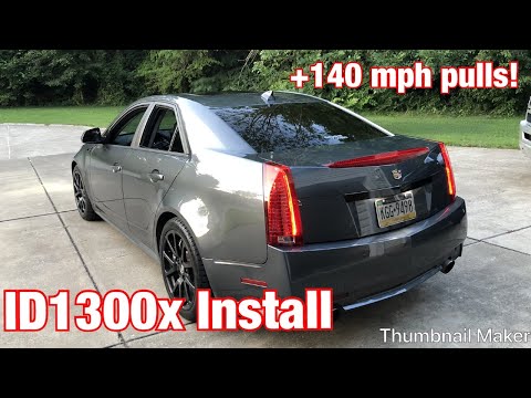How To: Install ID1300x Injectors in a CTS-V
