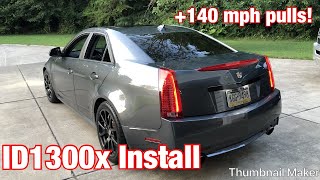 How To: Install ID1300x Injectors in a CTS-V