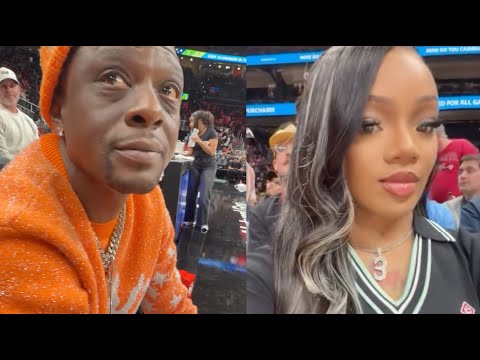 Boosie Cant Stop Laughing At Glorilla Being Thirsty For Brandon Ingram At Hawks Game