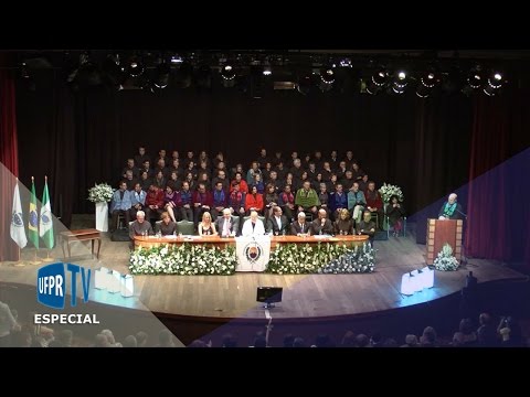 UFPR 104 Anos - Sessão Solene do Conselho Universitário